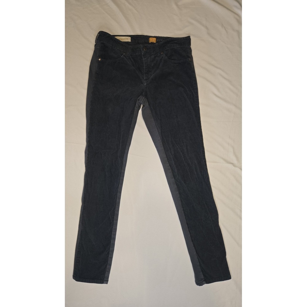 Anthropologie Pilcro and the Letterpress Stet Fine Corduroy Front Pants 27 Gray